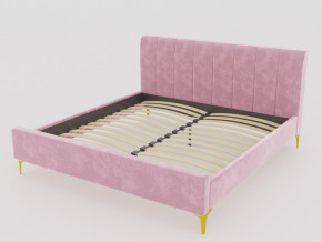 Кровать Рошаль 1200 розовый в Ивделе - ivdel.magazinmebel.ru | фото - изображение 1