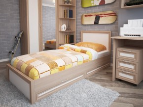 Кровать с настилом Остин модуль 21 с ящиками 24 в Ивделе - ivdel.magazinmebel.ru | фото