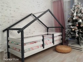 Кровать Сонечка одноярусная с крышей в Ивделе - ivdel.magazinmebel.ru | фото