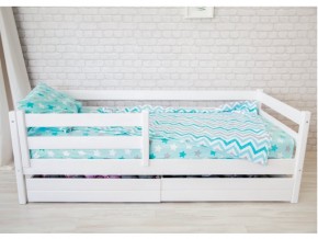 Кровать Сонечка с большим и малым бортом и ящиками в Ивделе - ivdel.magazinmebel.ru | фото