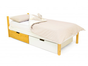Кровать Svogen classic с ящиками дерево-белый в Ивделе - ivdel.magazinmebel.ru | фото