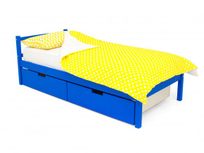 Кровать Svogen classic с ящиками синий в Ивделе - ivdel.magazinmebel.ru | фото