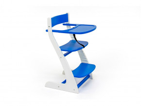 Растущий стул Усура со столиком бело-синий в Ивделе - ivdel.magazinmebel.ru | фото