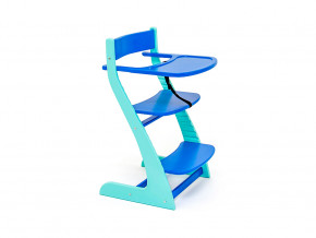 Растущий стул Усура со столиком мятно-синий в Ивделе - ivdel.magazinmebel.ru | фото - изображение 1