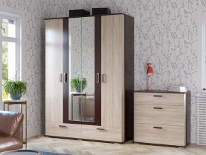 Шкаф 4-х дверный с ящиками Даллас 4-4818 в Ивделе - ivdel.magazinmebel.ru | фото - изображение 1