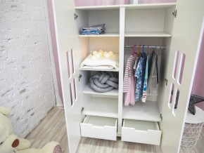 Шкаф детский двухдверный с ящиками Домик в Ивделе - ivdel.magazinmebel.ru | фото - изображение 4