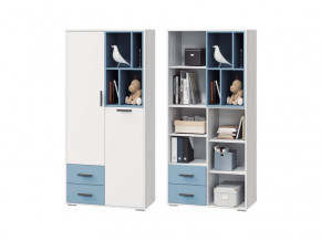 Шкаф для белья и книг с 2 ящиками и дверками Стич в Ивделе - ivdel.magazinmebel.ru | фото