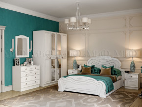 Спальня Александрина белая глянцевая в Ивделе - ivdel.magazinmebel.ru | фото - изображение 1