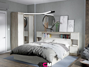 Спальня Бася Дуб Крафт в Ивделе - ivdel.magazinmebel.ru | фото