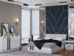 Спальня Магнолия белая в Ивделе - ivdel.magazinmebel.ru | фото