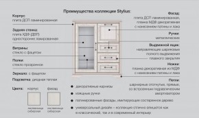 Спальня модульная Стилиус в Ивделе - ivdel.magazinmebel.ru | фото - изображение 2