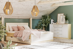 Спальня Оливия с комодом в Ивделе - ivdel.magazinmebel.ru | фото