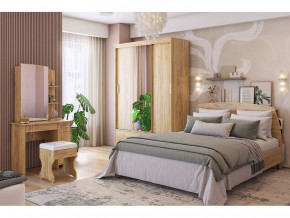 Спальня Виктория-1 дуб крафт золотой в Ивделе - ivdel.magazinmebel.ru | фото