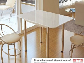 Стол обеденный белый глянец в Ивделе - ivdel.magazinmebel.ru | фото