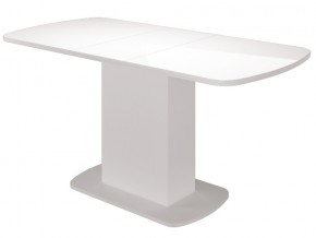 Стол обеденный раздвижной Соренто 2 Белый глянец в Ивделе - ivdel.magazinmebel.ru | фото - изображение 1