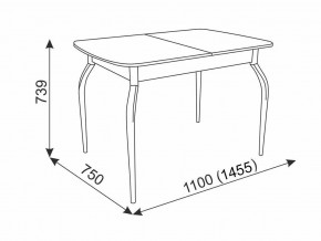 Стол обеденный Танго белый в Ивделе - ivdel.magazinmebel.ru | фото - изображение 3