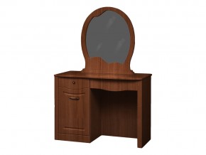 Стол туалетный с зеркалом Ева 10 темный в Ивделе - ivdel.magazinmebel.ru | фото