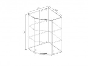 ВУП960 Модуль верхний Угловой МВУ9 в Ивделе - ivdel.magazinmebel.ru | фото